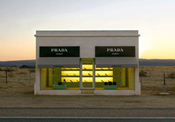 Image: Prada boutique, Marfa, Texas